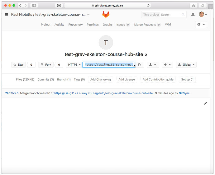 accessing a gitlab from github desktop