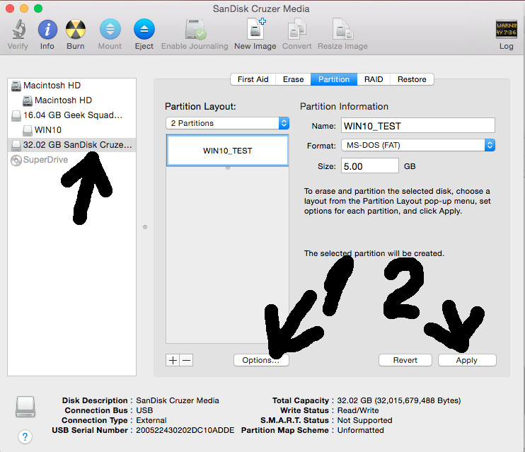 mac os bootable usb from windows